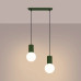 SOLLUX SL.1984 HALO OLIVE GREEN 2 x G9