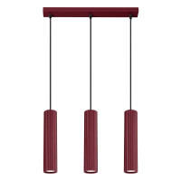 SOLLUX SL.2302 KARBON BURGUNDY 3 x GU10 H300 SOLLUX SL.2302 KARBON BURGUNDY 3 x GU10 H300