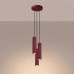 SOLLUX SL.2303 KARBON BURGUNDY ROUND 3 x GU10 H300