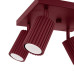 Спот SOLLUX SL.2304 KARBON BURGUNDY SQUARE 4 x GU10 Спот SOLLUX SL.2304 KARBON BURGUNDY SQUARE 4 x GU10