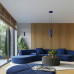 Аплик SOLLUX SL.2316 KARBON 20 ULTRAMARINE 2 x GU10 H200