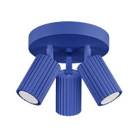 SOLLUX SL.2323 KARBON ULTRAMARINE ROUND 3 x GU10 SOLLUX SL.2323 KARBON ULTRAMARINE ROUND 3 x GU10