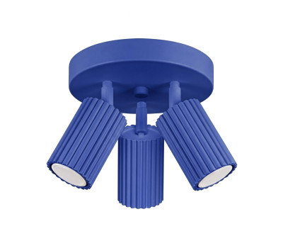 SOLLUX SL.2323 KARBON ULTRAMARINE ROUND 3 x GU10 SOLLUX SL.2323 KARBON ULTRAMARINE ROUND 3 x GU10