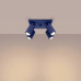 Спот SOLLUX SL.2324 KARBON ULTRAMARINE SQUARE 4 x GU10 Спот SOLLUX SL.2324 KARBON ULTRAMARINE SQUARE 4 x GU10