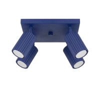 Спот SOLLUX SL.2324 KARBON ULTRAMARINE SQUARE 4 x GU10
