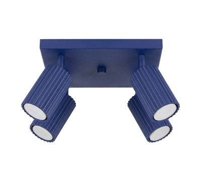 Спот SOLLUX SL.2324 KARBON ULTRAMARINE SQUARE 4 x GU10 Спот SOLLUX SL.2324 KARBON ULTRAMARINE SQUARE 4 x GU10