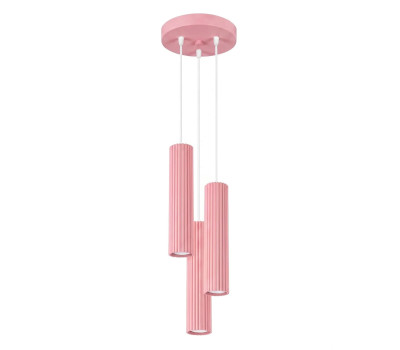 SOLLUX SL.2338 KARBON PINK ROUND 3 x GU10 H300 SOLLUX SL.2338 KARBON PINK ROUND 3 x GU10 H300