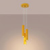 SOLLUX SL.2340 KARBON YELLOW ROUND 3 x GU10 H300 SOLLUX SL.2340 KARBON YELLOW ROUND 3 x GU10 H300