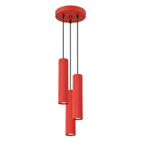 SOLLUX SL.2341 KARBON RED ROUND 3 x GU10 H300 SOLLUX SL.2341 KARBON RED ROUND 3 x GU10 H300