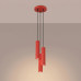 SOLLUX SL.2341 KARBON RED ROUND 3 x GU10 H300