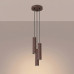 SOLLUX SL.2342 KARBON BROWN ROUND 3 x GU10 H300