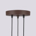 SOLLUX SL.2342 KARBON BROWN ROUND 3 x GU10 H300