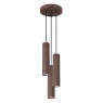 Пендел SOLLUX SL.2342 KARBON BROWN ROUND 3 x GU10 H300