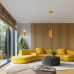 Аплик SOLLUX SL.2345 KARBON 20 YELLOW 2 x GU10 H200