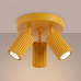 SOLLUX SL.2360 KARBON YELLOW ROUND 3 x GU10 SOLLUX SL.2360 KARBON YELLOW ROUND 3 x GU10