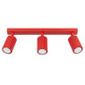 Спот SOLLUX SL.2366 KARBON RED 3 x GU10