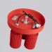 SOLLUX SL.2367 KARBON RED ROUND 3 x GU10 SOLLUX SL.2367 KARBON RED ROUND 3 x GU10
