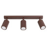 Спот SOLLUX SL.2373 KARBON BROWN 3 x GU10