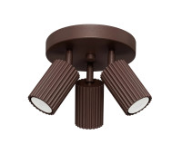 Спот SOLLUX SL.2374 KARBON BROWN ROUND 3 x GU10 Спот SOLLUX SL.2374 KARBON BROWN ROUND 3 x GU10