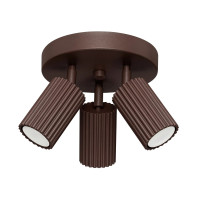SOLLUX SL.2374 KARBON BROWN ROUND 3 x GU10 SOLLUX SL.2374 KARBON BROWN ROUND 3 x GU10