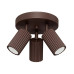 SOLLUX SL.2374 KARBON BROWN ROUND 3 x GU10 SOLLUX SL.2374 KARBON BROWN ROUND 3 x GU10