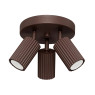 SOLLUX SL.2374 KARBON BROWN ROUND 3 x GU10