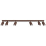 SOLLUX SL.2376 KARBON BROWN 6 x GU10