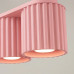 Луна за външен монтаж SOLLUX SL.2404 AURA PINK 2 x GU10