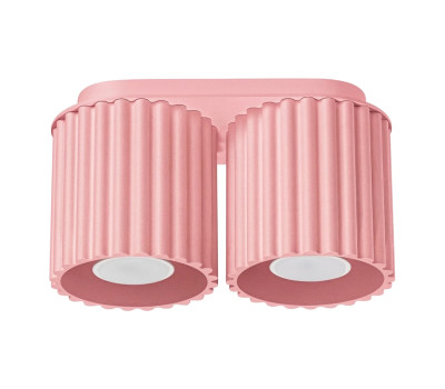 Луна за външен монтаж SOLLUX SL.2404 AURA PINK 2 x GU10