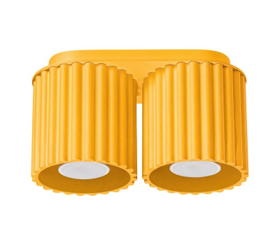 Луна за външен монтаж SOLLUX SL.2414 AURA YELLOW 2 x GU10