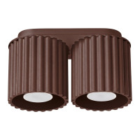 Луна за външен монтаж SOLLUX SL.2424 AURA BROWN 2 x GU10