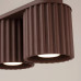 Луна за външен монтаж SOLLUX SL.2424 AURA BROWN 2 x GU10