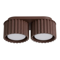 Луна за външен монтаж SOLLUX SL.2427 AURA BROWN 2 x GX53