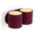 SOLLUX SL.2604 AURA BURGUNDY 2 x G9 SOLLUX SL.2604 AURA BURGUNDY 2 x G9