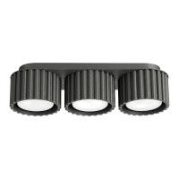 Луна за външен монтаж SOLLUX SL.2629 AURA BLACK 3 x GX53