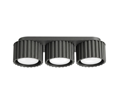 Луна за външен монтаж SOLLUX SL.2629 AURA BLACK 3 x GX53