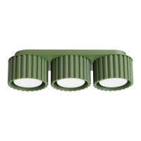 Луна за външен монтаж SOLLUX SL.2631 AURA OLIVE GREEN 3 x GX53