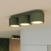 Луна за външен монтаж SOLLUX SL.2631 AURA OLIVE GREEN 3 x GX53