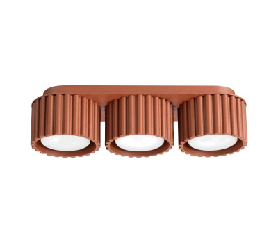Луна за външен монтаж SOLLUX SL.2632 AURA RED OCHRE 3 x GX53