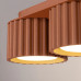 Луна за външен монтаж SOLLUX SL.2632 AURA RED OCHRE 3 x GX53