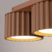 Луна за външен монтаж SOLLUX SL.2633 AURA MOCHA 3 x GX53