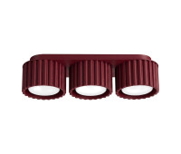 Луна за външен монтаж SOLLUX SL.2636 AURA BURGUNDY 3 x GX53