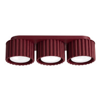 Луна за външен монтаж SOLLUX SL.2636 AURA BURGUNDY 3 x GX53