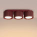 Луна за външен монтаж SOLLUX SL.2636 AURA BURGUNDY 3 x GX53