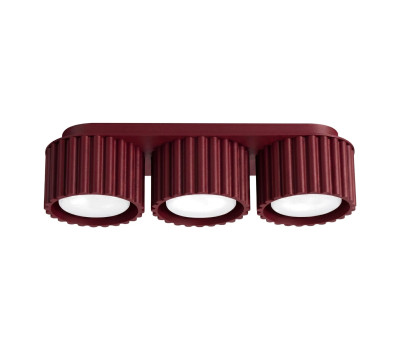 Луна за външен монтаж SOLLUX SL.2636 AURA BURGUNDY 3 x GX53