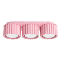 Луна за външен монтаж SOLLUX SL.2638 AURA PINK 3 x GX53