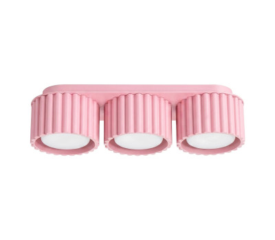 Луна за външен монтаж SOLLUX SL.2638 AURA PINK 3 x GX53