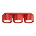 Луна за външен монтаж SOLLUX SL.2641 AURA RED 3 x GX53