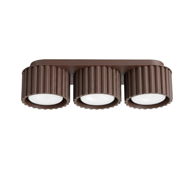 Луна за външен монтаж SOLLUX SL.2642 AURA BROWN 3 x GX53