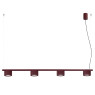 Пендел SOLLUX SL.2703 AURA BURGUNDY 4 x GX53